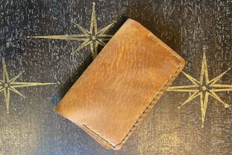 Date Night: Craft a Custom Leather Wallet